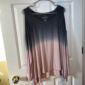 American Eagle Open Shoulder Top